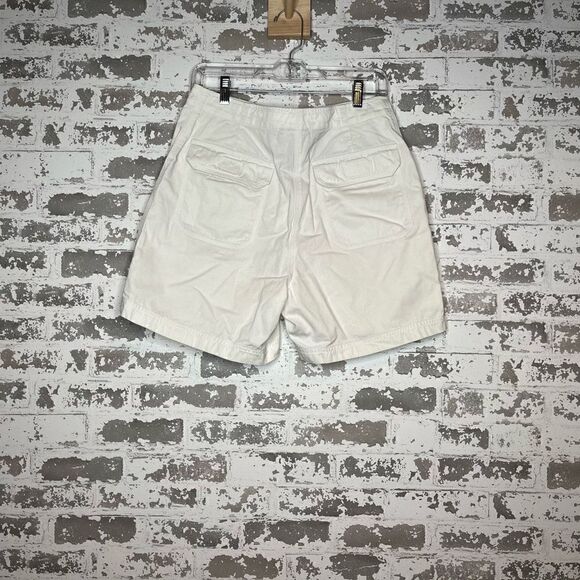 Lauren Ralph Lauren | women green label white cargo cotton shorts bermuda - Picture 13 of 13